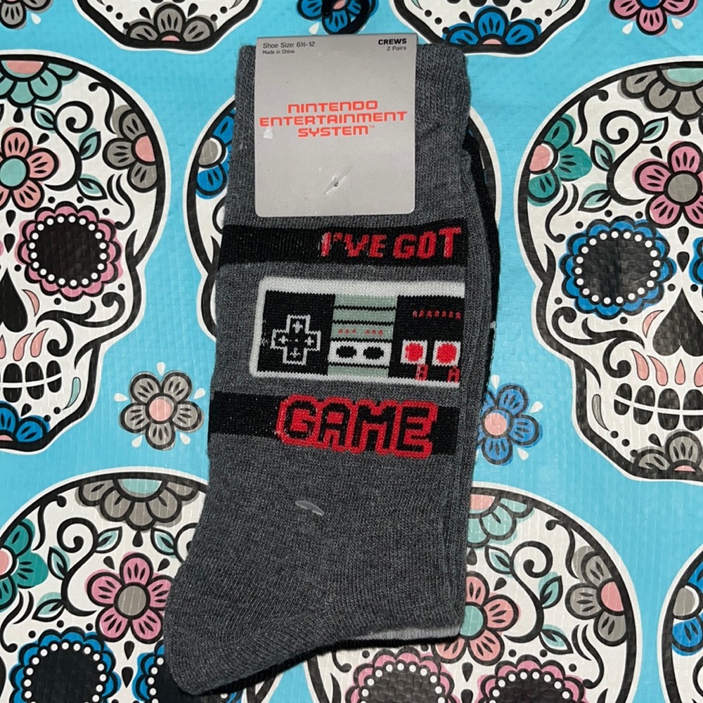 Nintendo Crew Socks 🧦 2 pairs